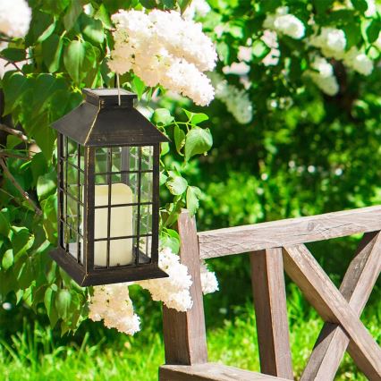 Світильник на сонячній батареї LED/1,2В 200 мАг IP44 патина