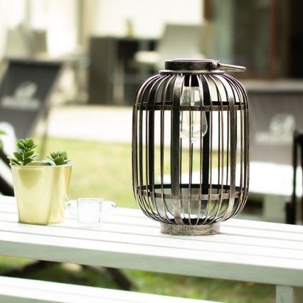 Світильник на сонячній батареї LED LORETA 1xE27/1,2V 600 mAh IP44