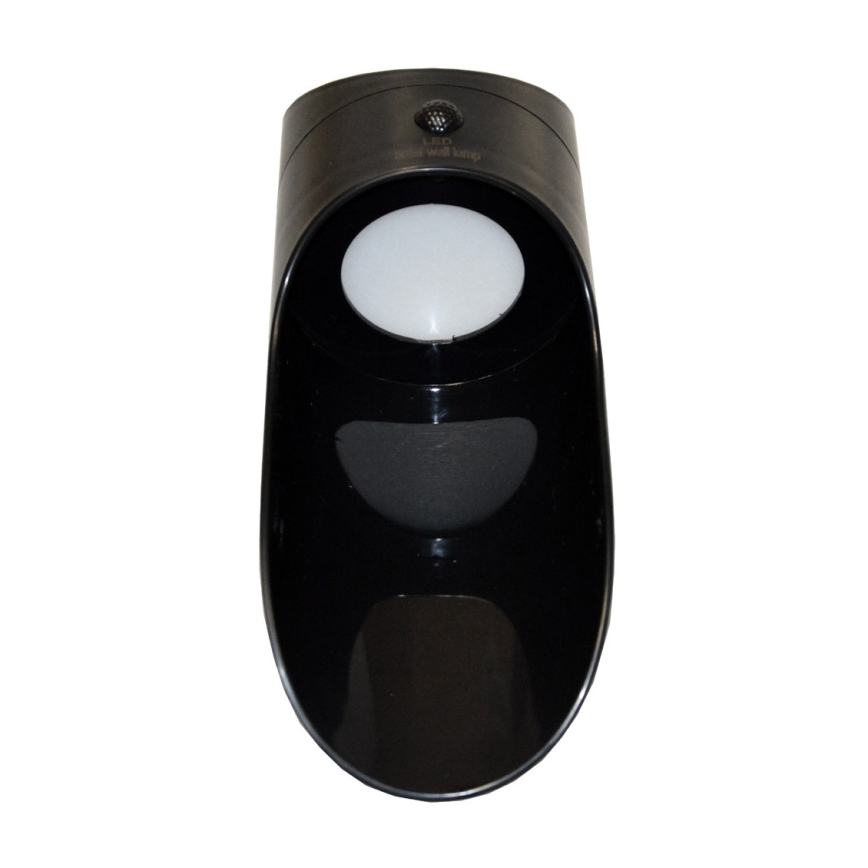 Світильник на сонячних батареях з LED і датчиком PALESA LED/1W/3,7V IP65 1800 mAh чорний