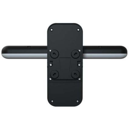 Світильник на сонячній батареї з LED, настінний, з датчиком, LED/15 Вт/3,2 В, 4000K/6000K, IP65, 6000 мАг, чорний