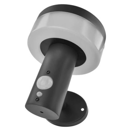 Світильник на сонячній батареї для стіни з датчиком LED/2W/3,7V 1200 mAh IP44