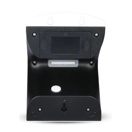 Світлодіодний сонячний настінний світильник з датчиком LED/3W/3,7V 3000/4000K IP65 2000 мАг білий