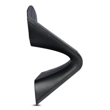 Світильник на сонячній батареї для стіни з LED-датчиком LED/7W/3,7V 4000K IP65 4000 mAh чорний