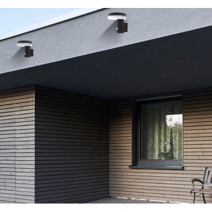 Світильник на сонячних батареях для настінного монтажу з датчиком SOLARIS3 LED/5,5W/3,7V 4000K IP44 2600 mAh