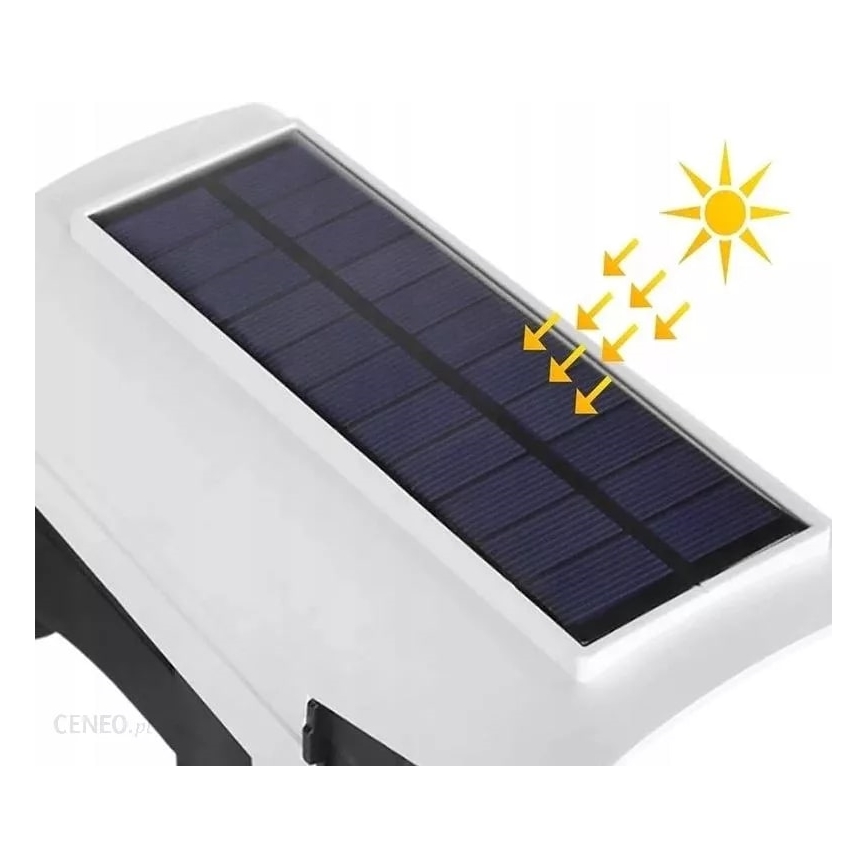 Світлодіодна сонячна модель камери безпеки з датчиком КАМЕРА LED/1W/3,7V 1200 мАг IP44 + дистанційне керування