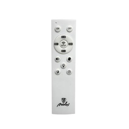 Світлодіодний регульований стельовий світильник LED/115W/230V 3000-6500K чорний + дистанційне керування