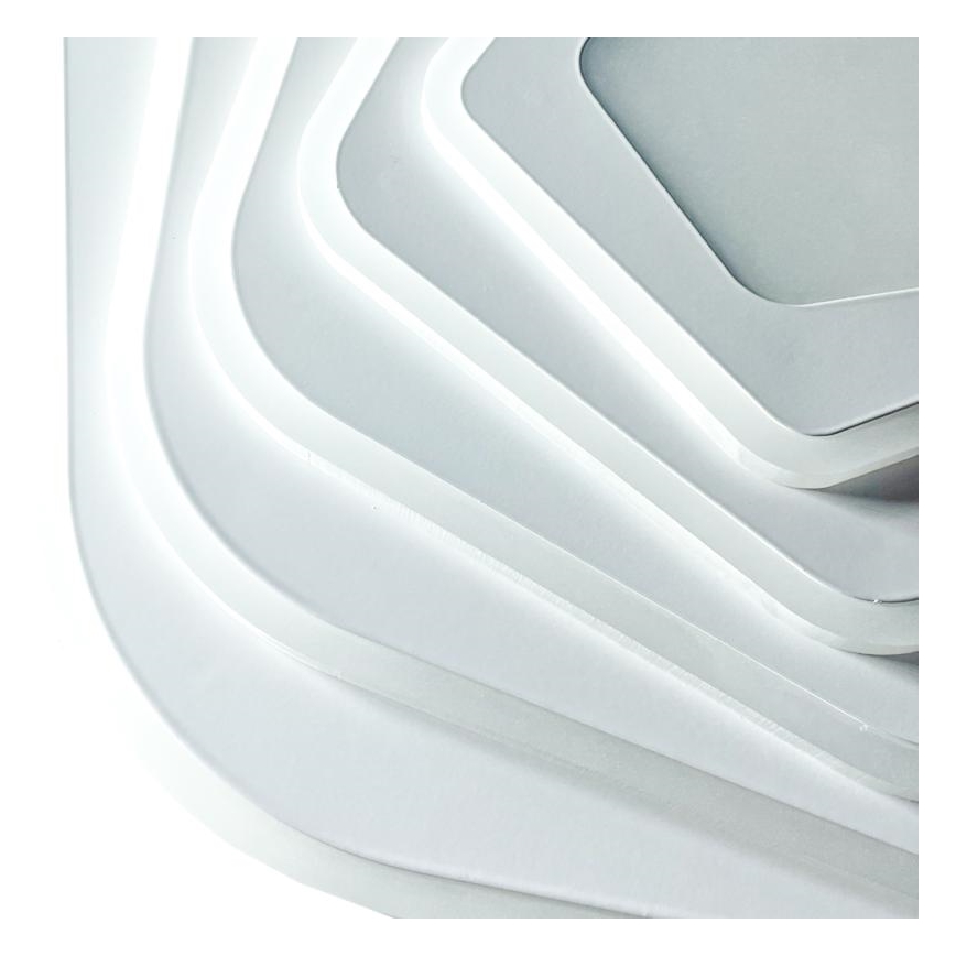 Світлодіодний регульований стельовий світильник LED/125W/230V 3000-6500K + дистанційне керування