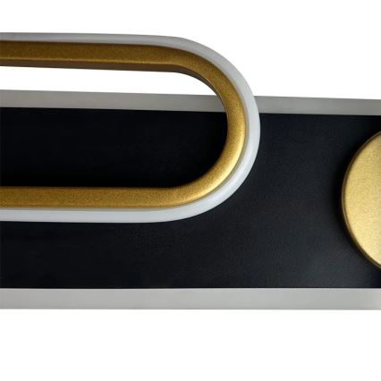 Світильник стельовий світлодіодний димований LED/60W/230V 3000-6500K чорний + дистанційне керування