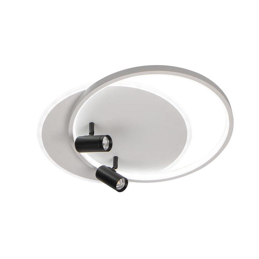 Світлодіодний регульований стельовий світильник LED/65W/230V 3000-6500K білий + дистанційне керування