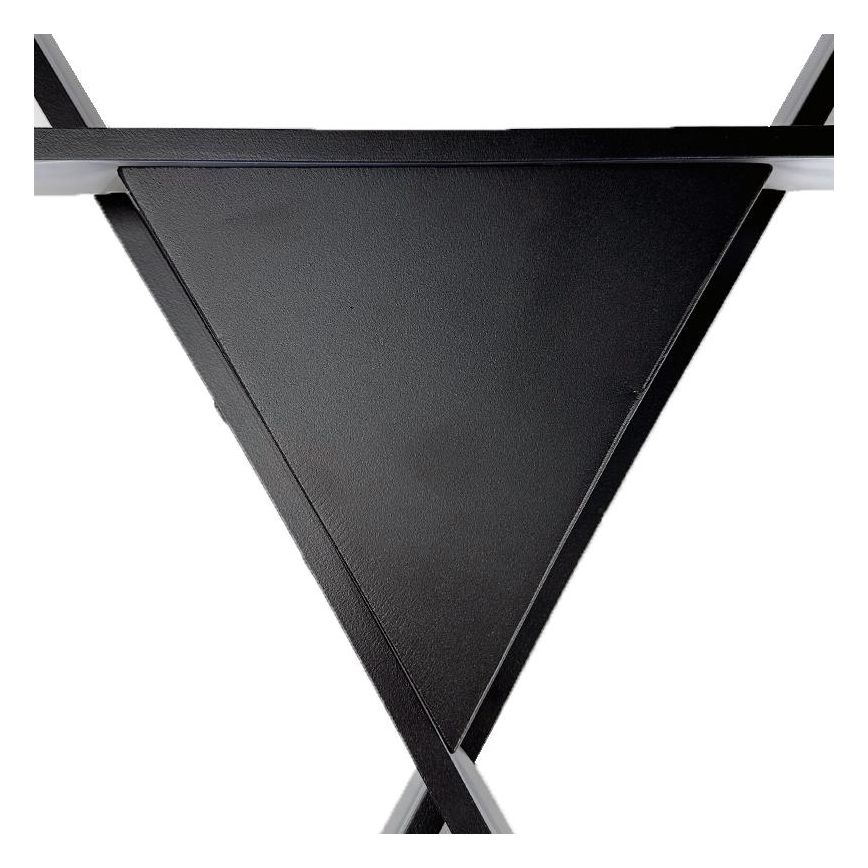 Світлодіодний регульований стельовий світильник LED/75W/230V 3000-6500K чорний + дистанційне керування