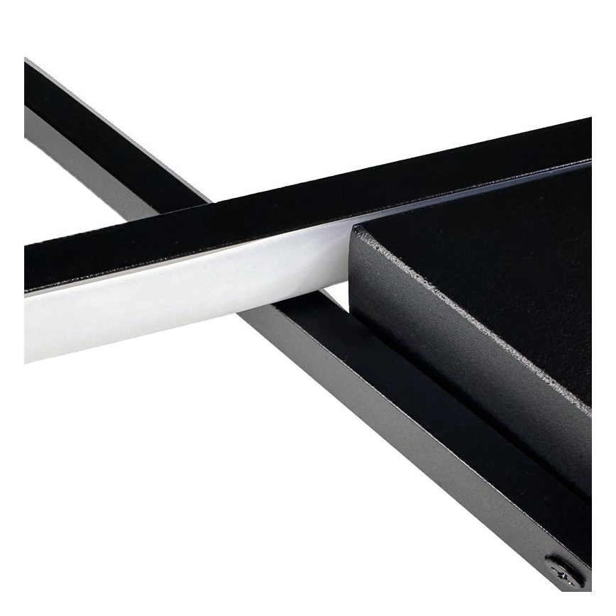 Світлодіодний регульований стельовий світильник LED/75W/230V 3000-6500K чорний + дистанційне керування