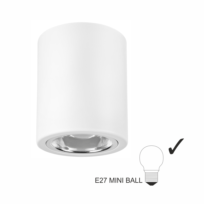 Світильник точковий LED TACO 1xE27/15W/230V білий