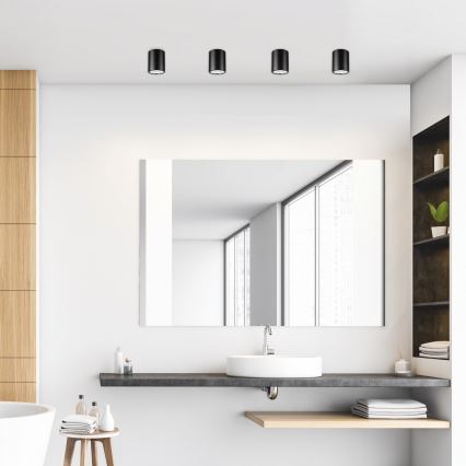 Світильник точковий LED TACO 1xE27/15W/230V чорний