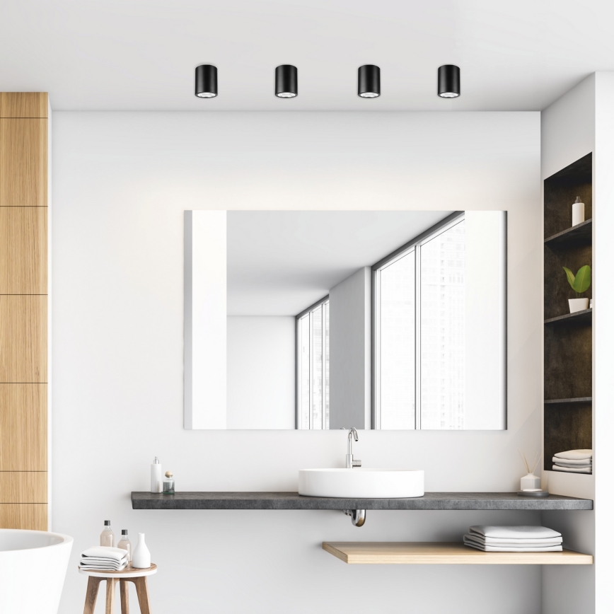 Світильник точковий LED TACO 1xE27/15W/230V чорний