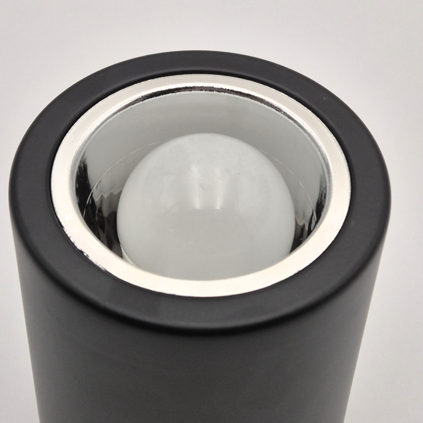 Світильник точковий LED TACO 1xE27/15W/230V чорний