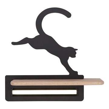 Світильник настінний дитячий LED з полицею JUMPING CAT LED/5W/230V,