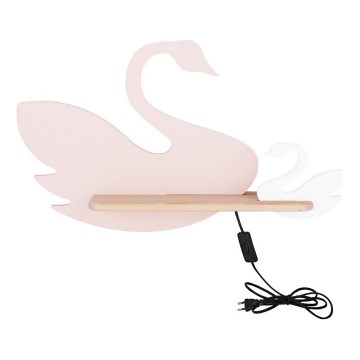 Світильник настінний дитячий з полицею SWAN LED/5W/230V,