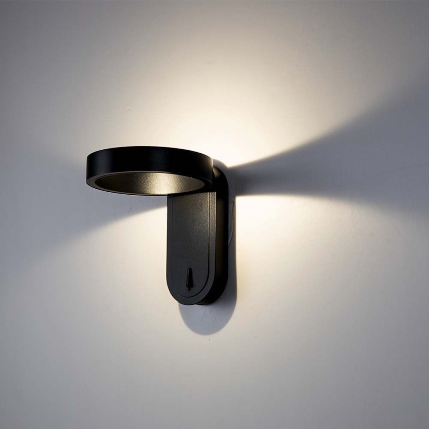 Світильник настінний LED/5W/230V 3000K/4000K чорний