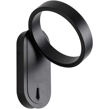 Світильник настінний LED/5W/230V 3000K/4000K чорний