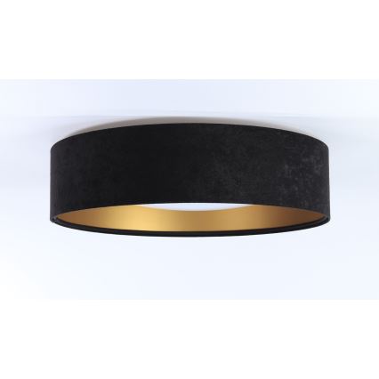 Світлодіодний регульований стельовий світильник SMART GALAXY LED/24W/230V діаметром 44 см чорний/золотий 3000-6500K + дистанційне керування