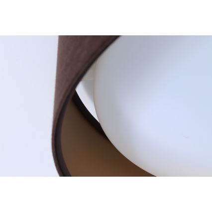 Світлодіодний регульований стельовий світильник SMART GALAXY LED/24W/230V діаметром 44 см коричневий/золотий 3000-6500K + дистанційне керування