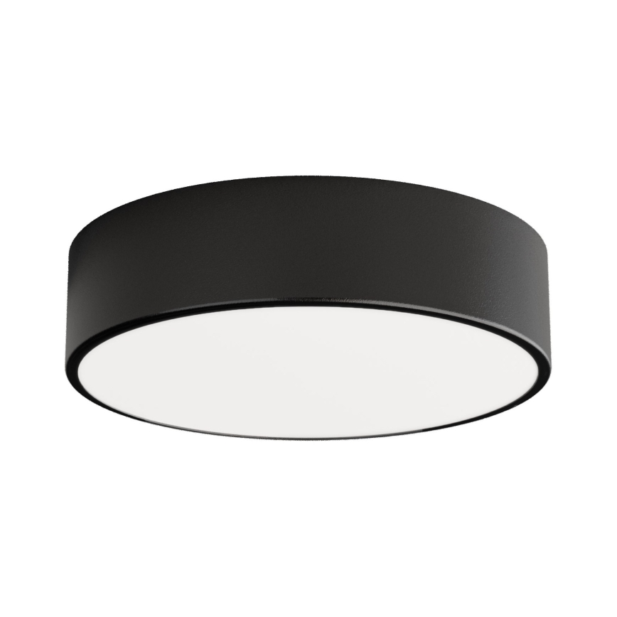 Світлодіодний стельовий світильник CLEO LED/24W/230V 3000K діам. 30 см чорний