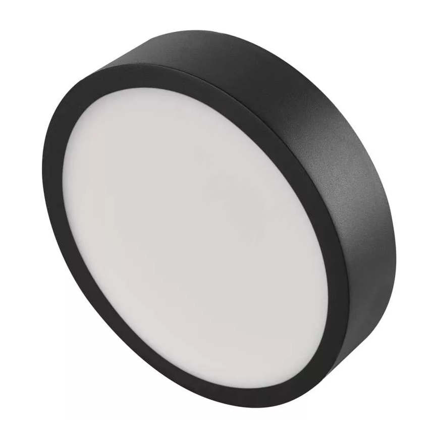 Світлодіодний стельовий світильник NEXXO LED/12,5W/230V 3000/3500/4000K діам. 17 см чорний