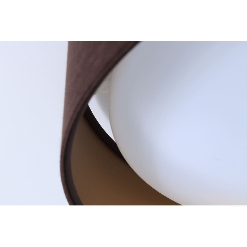 Світильник стельовий LED GALAXY LED/24W/230V діам. 44 см коричневий/золотий