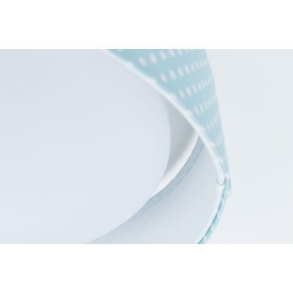 Світильник стельовий дитячий LED GALAXY KIDS LED/24W/230V блакитний в горошок/білий