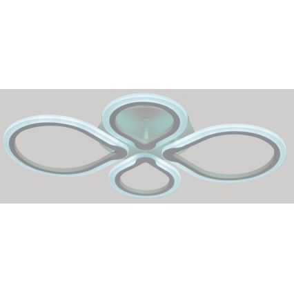 Світильник стельовий світлодіодний димований TRIESTE 1xLED/52W/230V + дистанційне керування