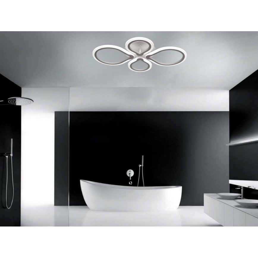 Світильник стельовий світлодіодний димований TRIESTE 1xLED/52W/230V + дистанційне керування