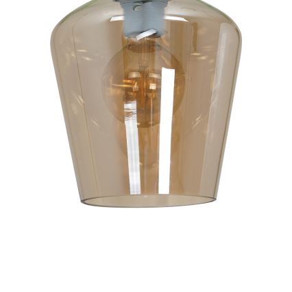 Світильник стельовий SANTIAGO 1xE27/60W/230V коричневий