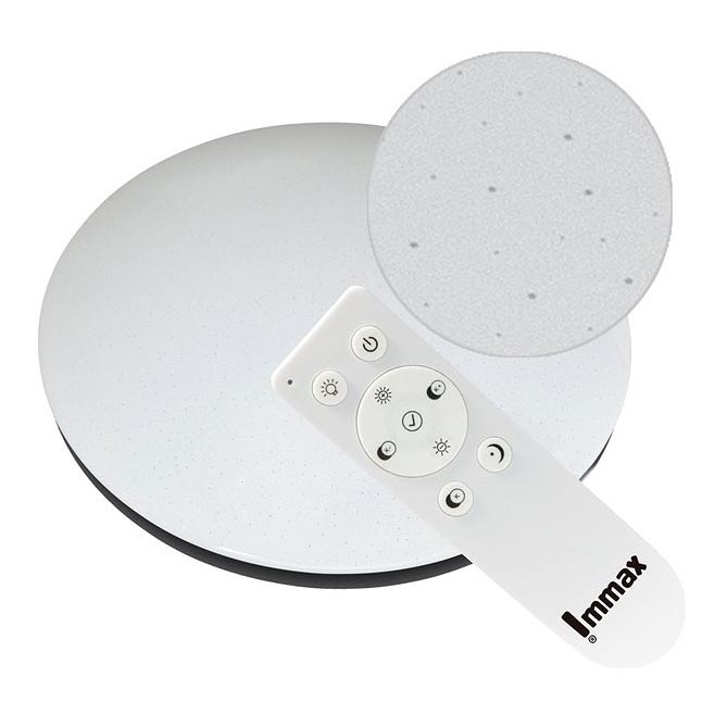 Світильник стельовий світлодіодний димований LED/42W/230V 40 см + дистанційне керування