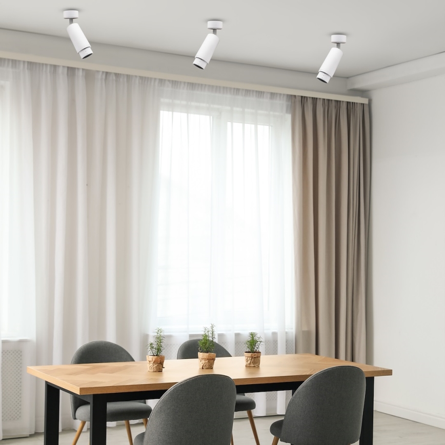 Точковий світильник MICA 1xGU10/25W/230V білий