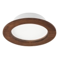 Світильник вбудований LED WOODY SPOT LED/12,5W/230V 3000K вишня Ø 16 см