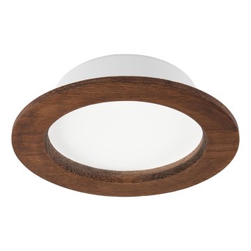 Світильник вбудований LED WOODY SPOT LED/12,5W/230V 3000K вишня Ø 16 см