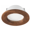 Світильник вбудований LED WOODY SPOT LED/5,5W/230V 4000K вишня Ø 10 см