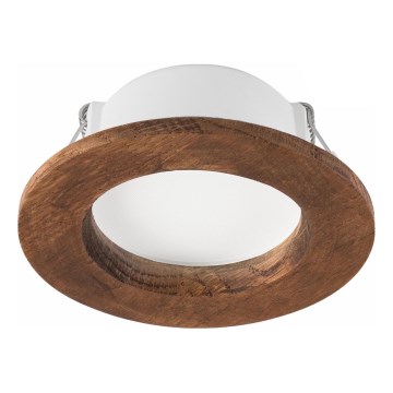 Світильник вбудований LED WOODY SPOT LED/5,5W/230V 4000K вишня Ø 10 см