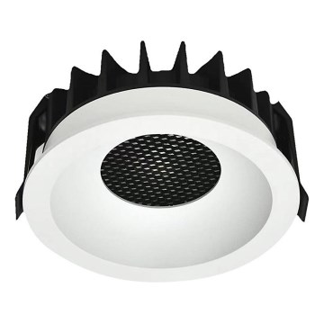 Світильник вбудований світлодіодний LED/18W/230V 3000/4000/6400K діам. 10,6 см білий