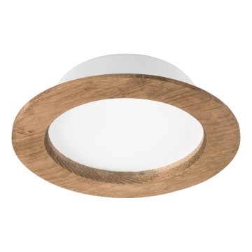 Світильник вбудований світлодіодний WOODY SPOT LED/12,5W/230V 4000K горіх Ø 16 см
