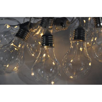 Світлодіодна декоративна гірлянда SMOLDER 2,1 м 10 світлодіодів/2×AA