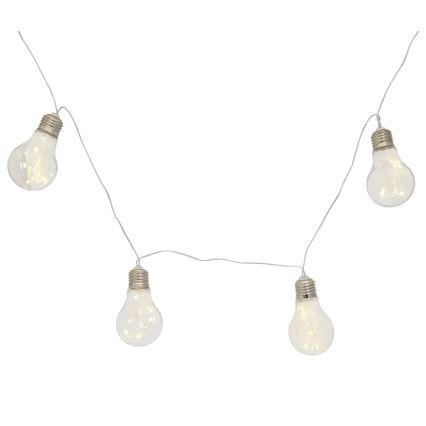 Світлодіодна декоративна гірлянда SMOLDER 2,1 м 10 світлодіодів/2×AA