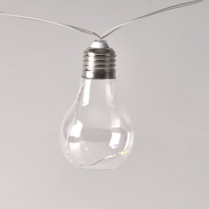 Світлодіодна декоративна гірлянда SMOLDER 2,1 м 10 світлодіодів/2×AA