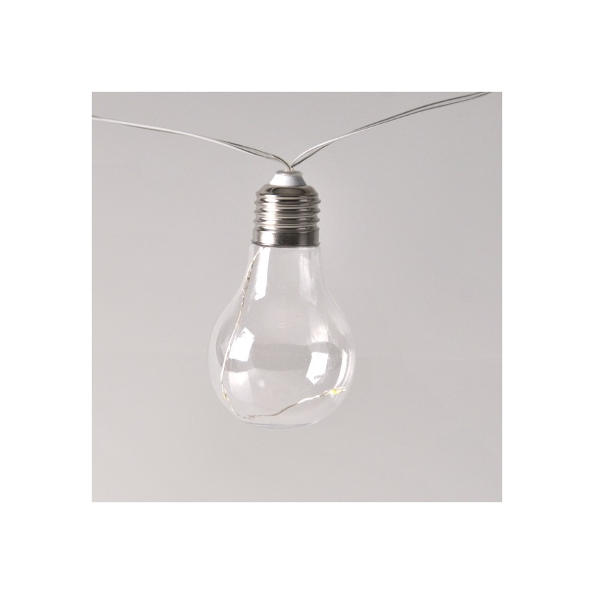 Світлодіодна декоративна гірлянда SMOLDER 2,1 м 10 світлодіодів/2×AA