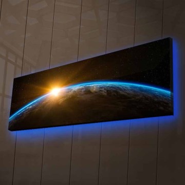 Світлодіодна декоративна картина з підсвіткою LED/1x9V 6LR61