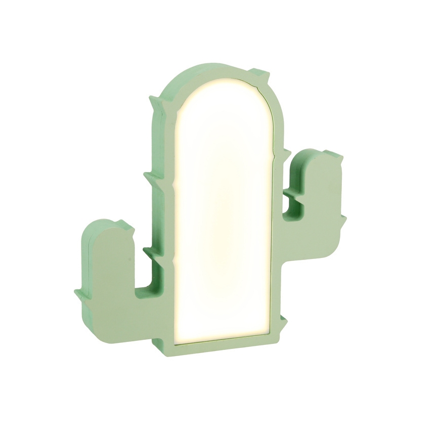 Світлодіодна дитяча настільна лампа CACTUS LED/10W/230V зелена