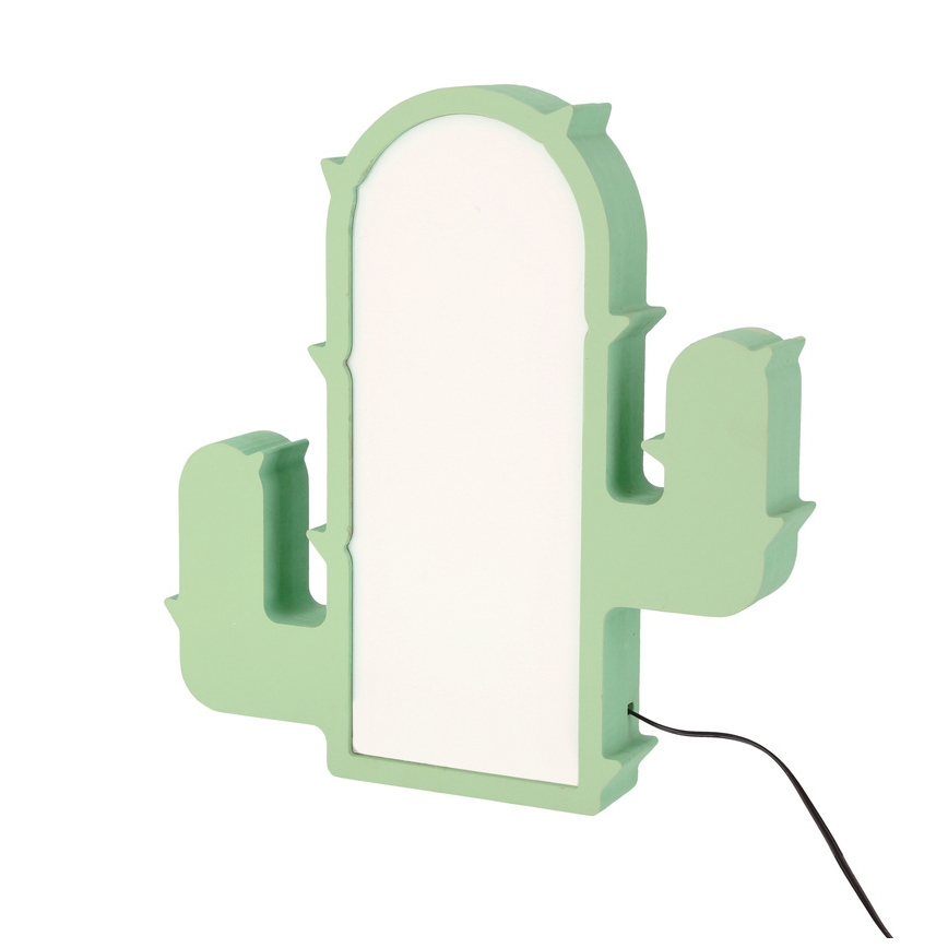 Світлодіодна дитяча настільна лампа CACTUS LED/10W/230V зелена