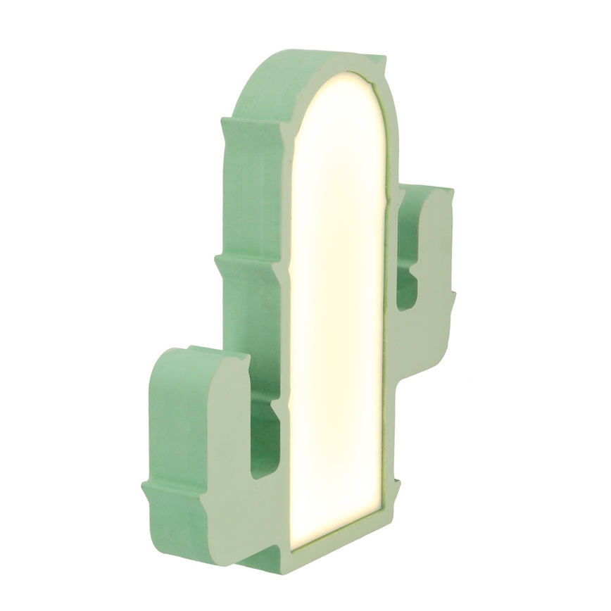 Світлодіодна дитяча настільна лампа CACTUS LED/10W/230V зелена