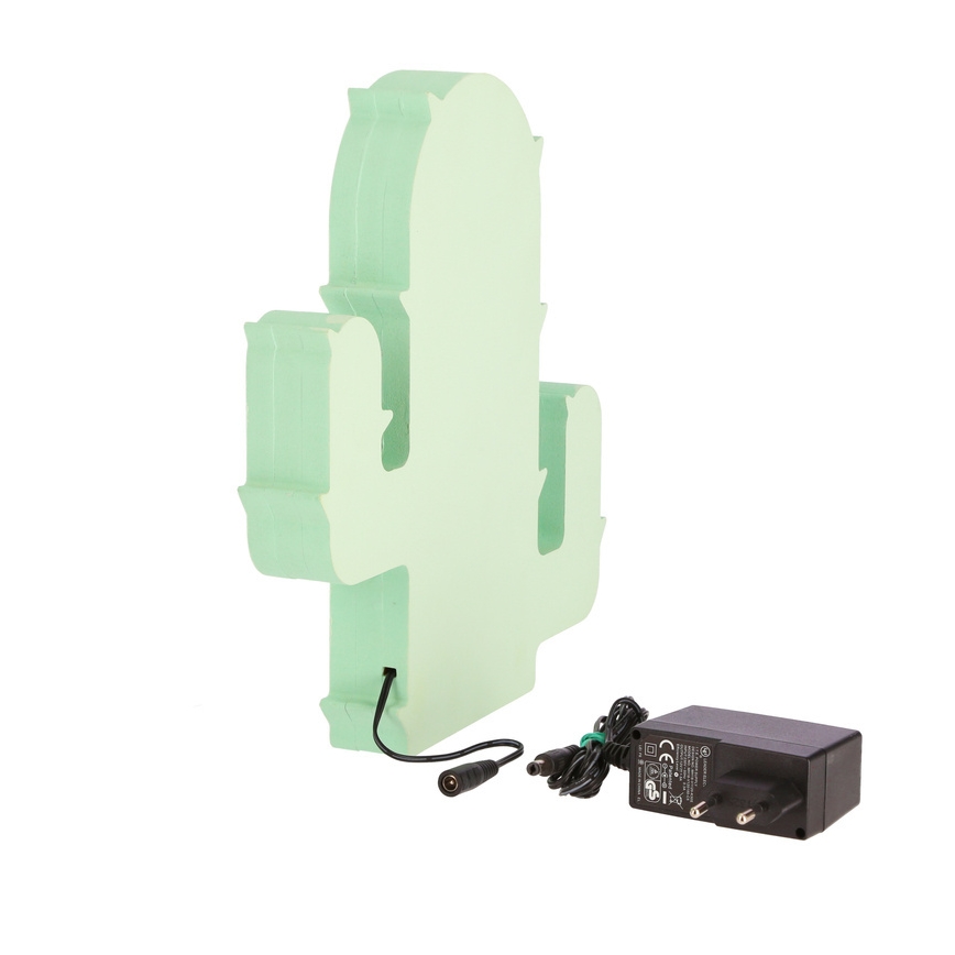 Світлодіодна дитяча настільна лампа CACTUS LED/10W/230V зелена