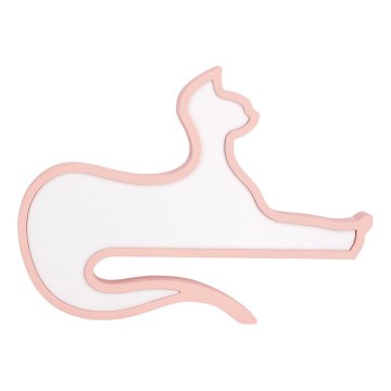 Світлодіодна дитяча настільна лампа CAT LED/13W/230V рожева